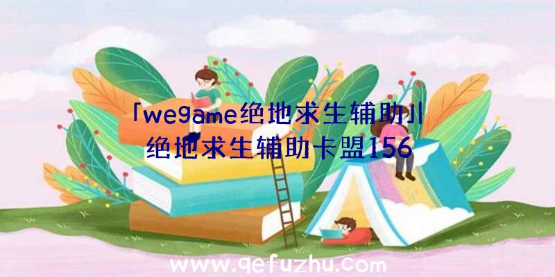 「wegame绝地求生辅助」|绝地求生辅助卡盟156